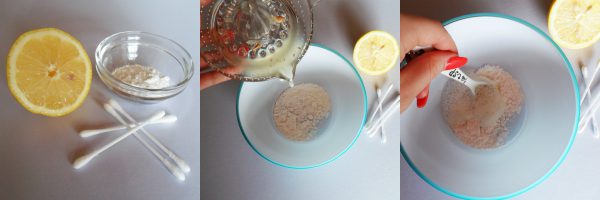 karbonat ve limon karışımı